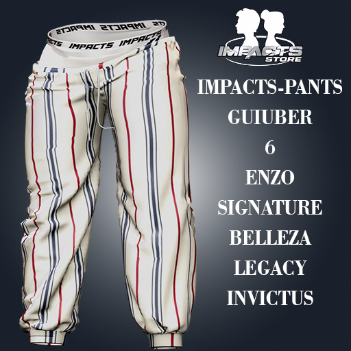 IMPACTS-PANTS GUIUBER  6 ENZO/SIG/BLZ/LEGA/INVICTUS