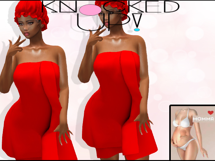 K^ Bath Set(Love Momma)Red