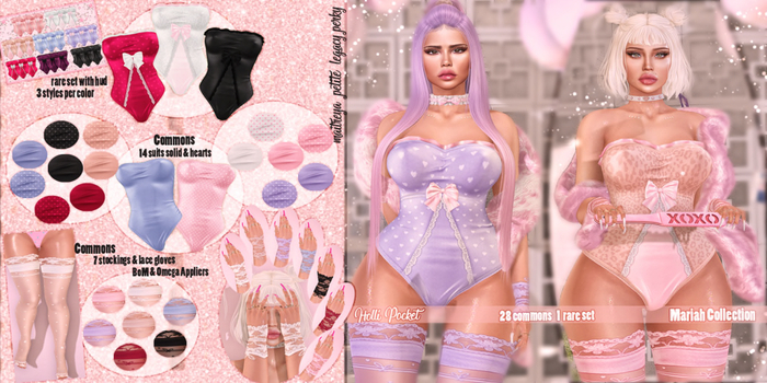 *HolliPocket* Mariah BodSuit-cherry <3  Maitreya