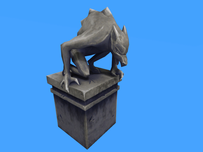 Statue Werewolf Gargoyles Style # 10