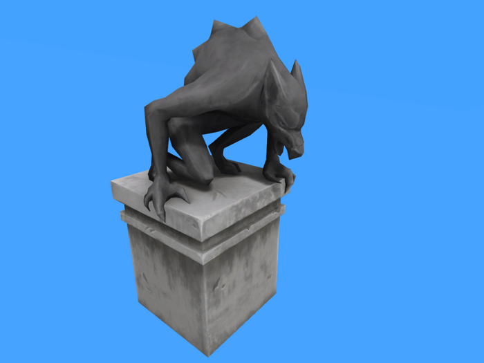 Statue Werewolf Gargoyles Style # 9