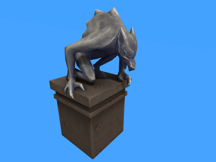 Statue Werewolf Gargoyles Style # 4