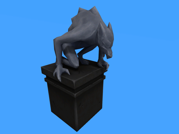 Statue Werewolf Gargoyles Style # 2