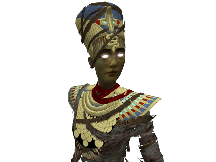 BOX  ESTATUA NEFERTITI  COMPLET XXI
