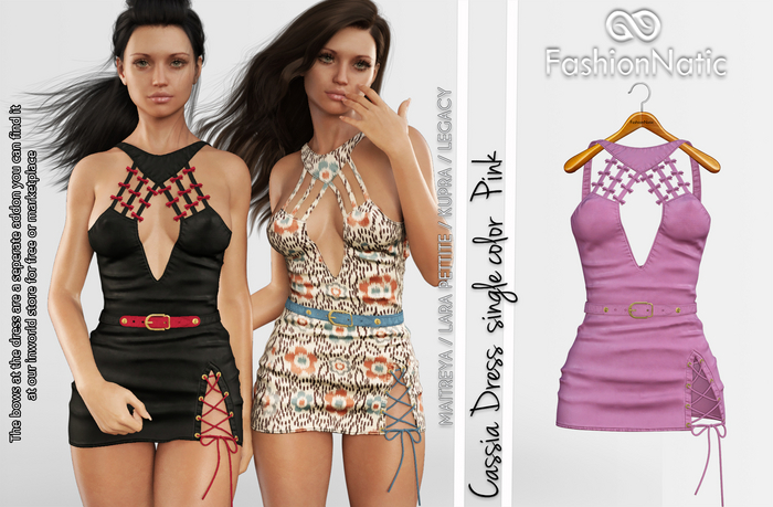 Cassia Dress Pink - Maitreya Lara, Lara Petite, Kupra Original, Legacy - FashionNatic