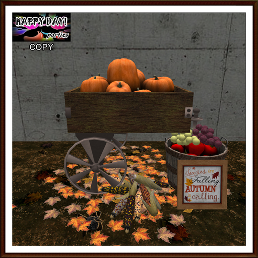 Autumn - Harvest Cart
