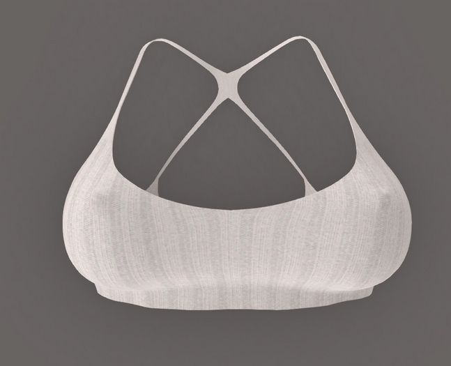 Vladi Inc - Mini Tank - White Ribbed