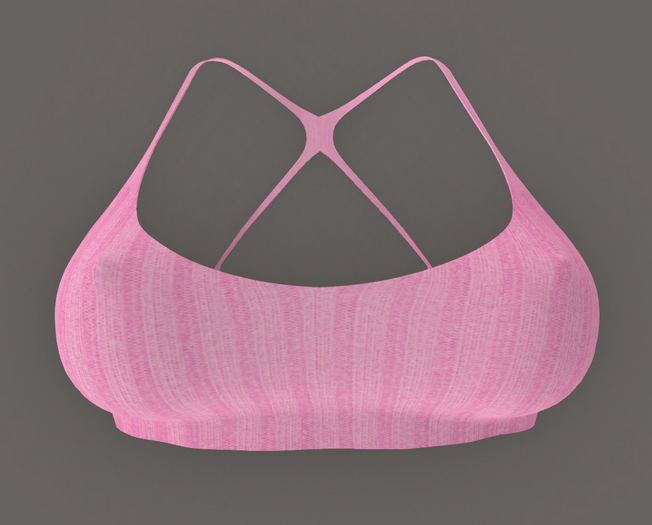 Vladi Inc - Mini Tank - Pink Ribbed