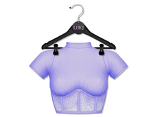 Loki - Webby Corset Top - Lavender