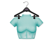 Loki - Webby Corset Top - Mint