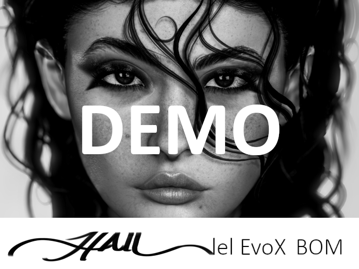 HAIL EvoX/BOM Charcoal Punk Eyeshadow DEMO