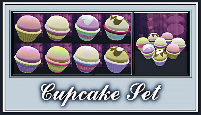 Cute Cupcake Set