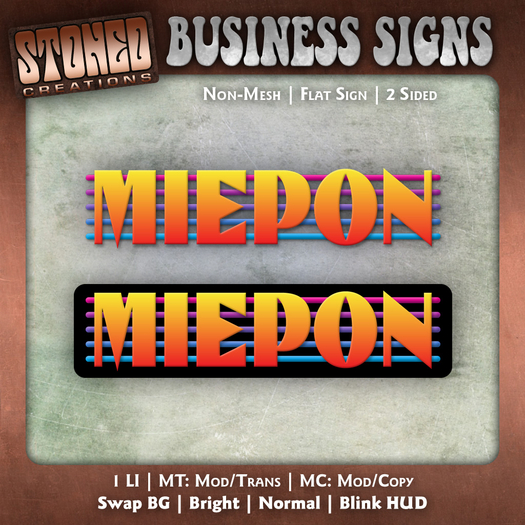 SC: Miepon Sign MT BOXED