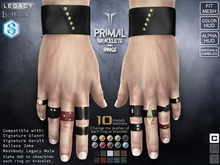 **RE** Primal Rings & Bracelets Singature - Belleza - Meshbody - Men Only