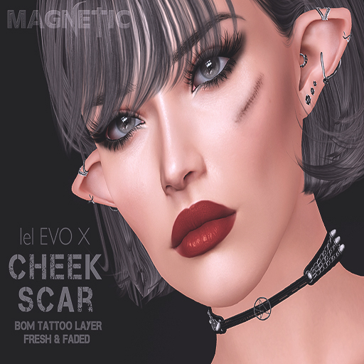 Magnetic - Cheek Scar (ADD ME)