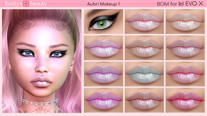 *Booty's Beauty* [Lel Evo X BOM] Aubri Makeup 1