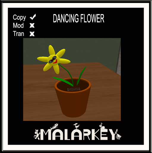 Free "solar dancing flower"