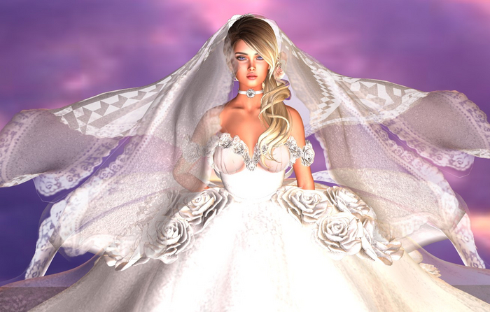 ::SELLEN:: :Moon Amore: BrideDreams/ Pure Veil / ROSE