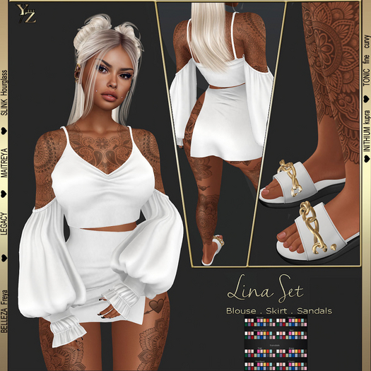 .:-->> YELIZ <<--:.  *LINA SET* - HUD -