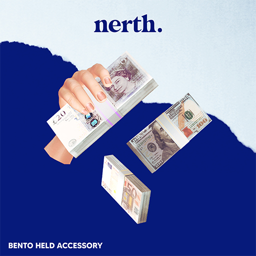 NERTH / BANK OF NERTH / MONEY STACKS
