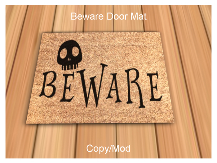 *CC* Beware Door Mat 