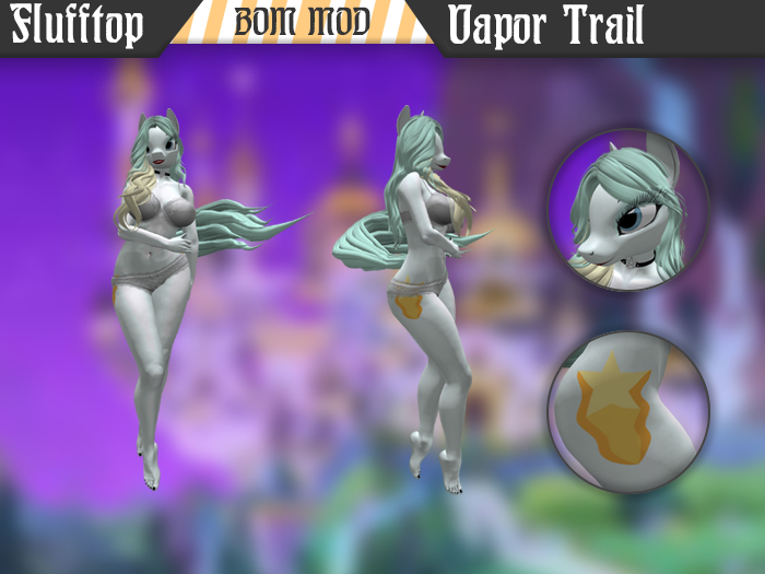 [FLUFFTOP] Pony mod: Vapor Trail BOM