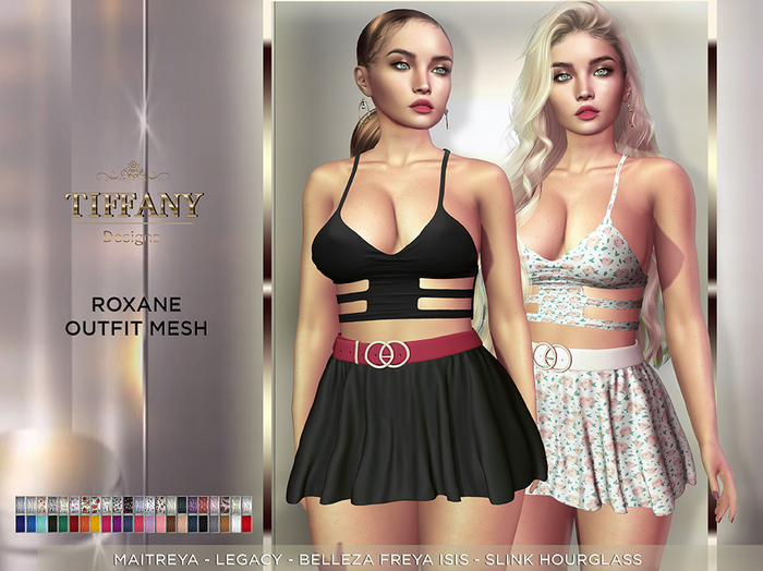 ::TD:: Roxane Outfit {Mesh}