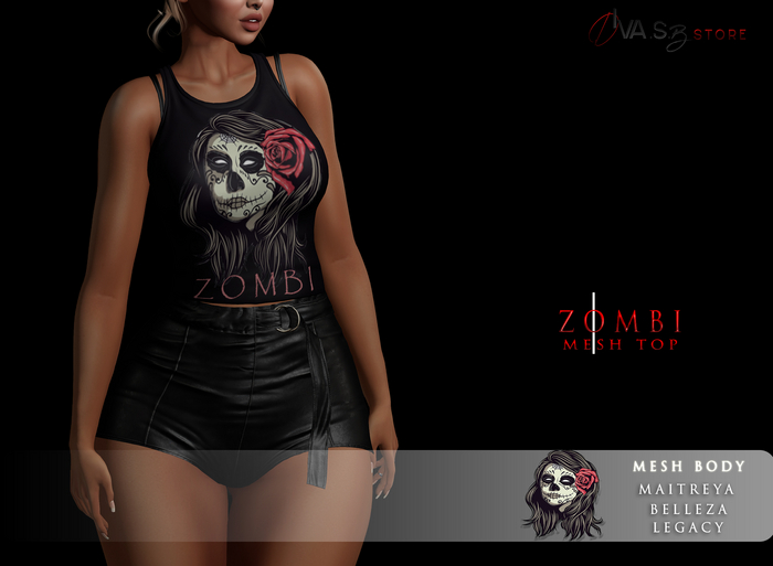 DIVA.S.B ZOMBI MESH TOP