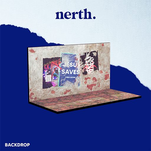 NERTH / CONSPIRACY / BRICK BACKDROP