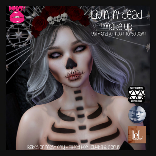 [POUT!] Livin'n'dead make up