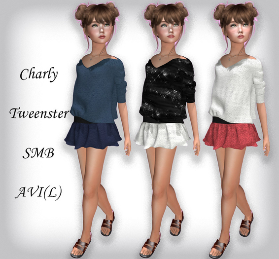 Charly Outfit for Tweenster,  SMB, AVI (L)