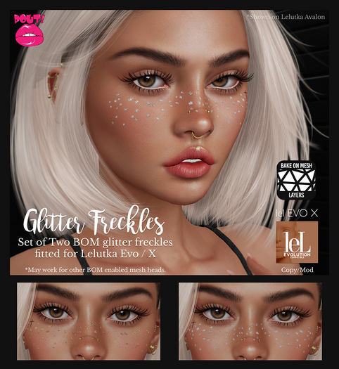 [POUT!] Glitter Freckles
