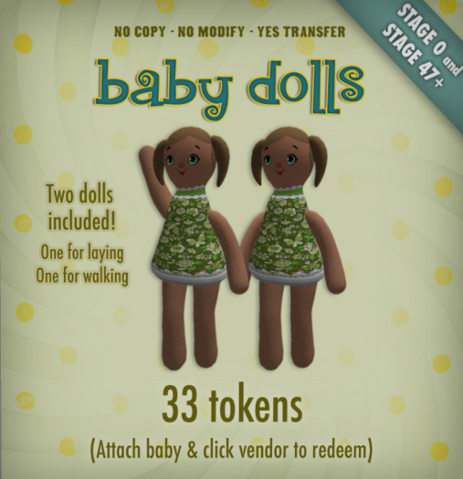 [Zooby Legacy Baby]  Zooby Token Toys - Smart Toy Doll Ginger