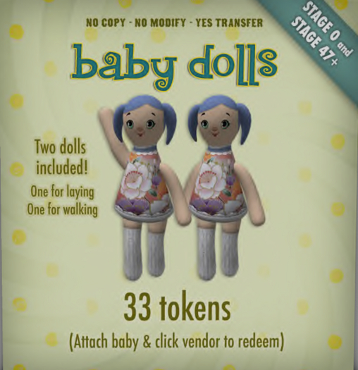 [Zooby Legacy Baby] Zooby Token Toys - Smart Toy Doll Blueberry