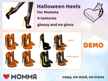 demo Halloween heels Momma