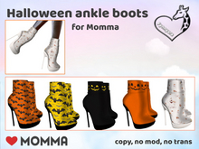 Halloween ankle boots  Momma