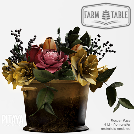 Pitaya - Farm Table Mood - Flower Vase 