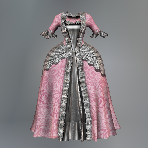 Pink Watteau Maitreya Dress