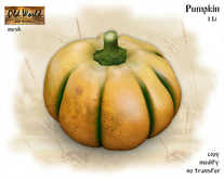 Pumpkin v1 - Old World - Garden / Halloween Decorations