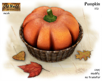 Pumpkin v14 - Old World - Garden / Halloween Decorations
