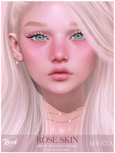 REED SKIN-ROSE  LELUTKA EVO X-TONE 2