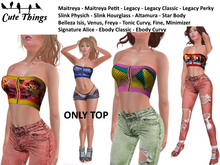 [CT] Top Art HUD 4 colors - Maitreya - Legacy - Slink - Belleza - Tonic - Alice - Altamura - Star Body - Ebody DEMO 
