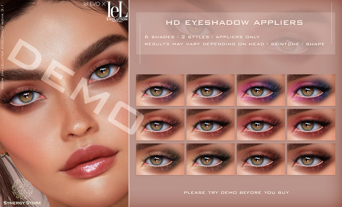DEMO [SYN] - HD Eyeshadow Dothan LELUTKA EVO/EVO X