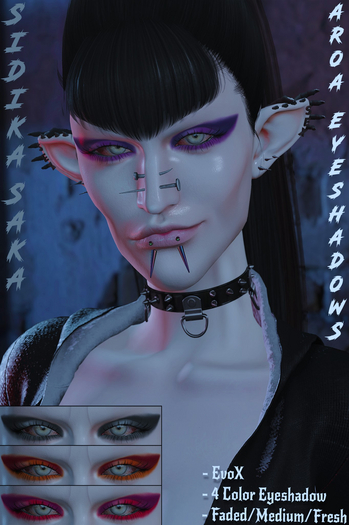 !SIDIKA SAKA! Aroa Eyeshadows 'EvoX' 