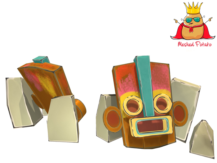 Meshed Potato - Totem - Full Perm Mesh