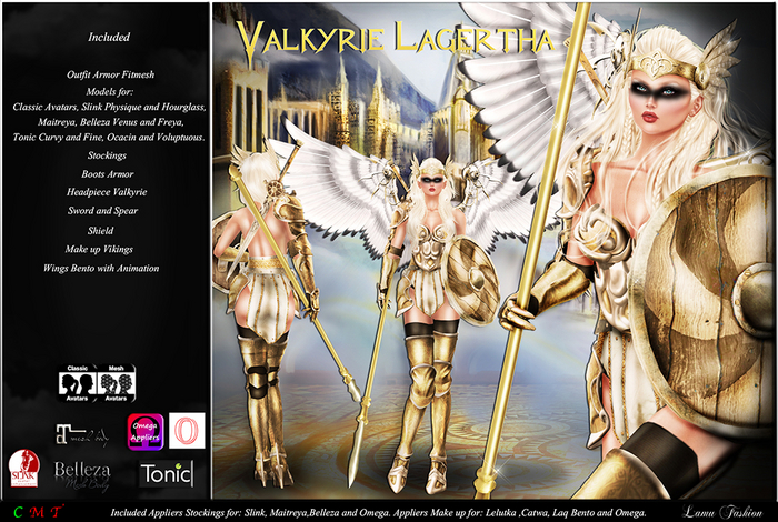 -Lamu Fashion-Outfit *Valkyrie Lagertha*
