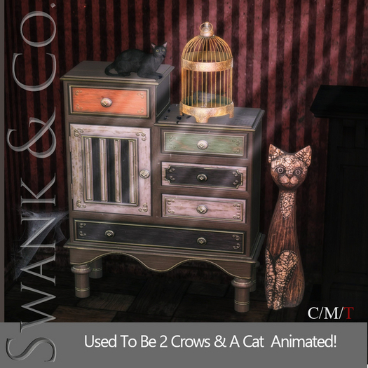 Swank & Co. Used To Be 2 Crows & A Cat  Animated! 