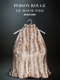 POISON ROUGE Liz Blouse Wild