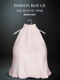 POISON ROUGE Liz Blouse Pink