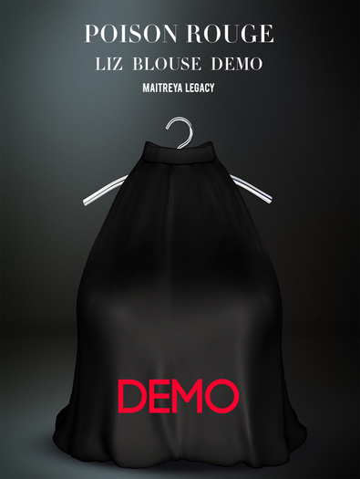 POISON ROUGE Liz Blouse DEMO